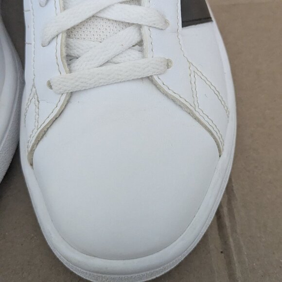 Adidas Grand Court Base Low Women's Casual Shoes White Black EE7968 Sz 7.5 - Picture 6 of 13